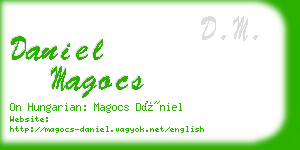 daniel magocs business card